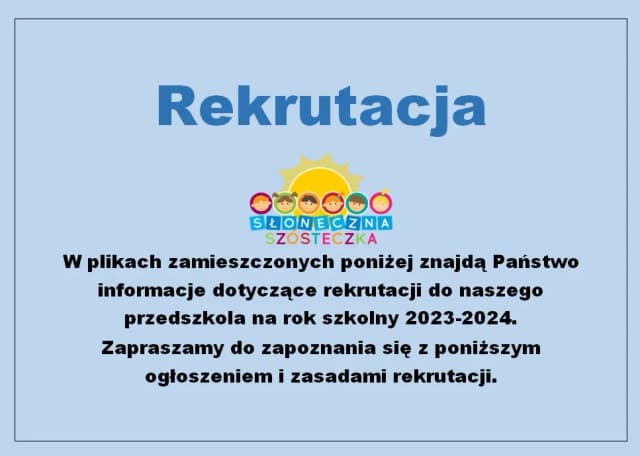 Kiedy wyniki rekrutacji do przedszkola? Sprawdź terminy i szczegóły Kiedy wyniki rekrutacji do przedszkola? Sprawdź terminy i szczegóły