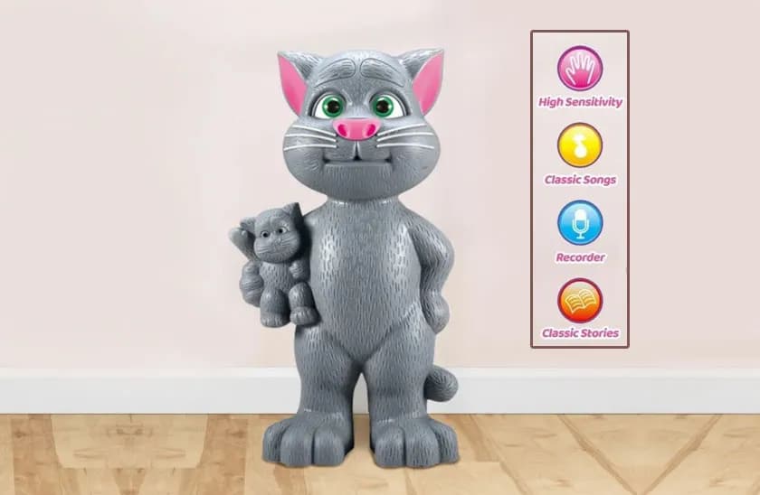 Interaktywna zabawka Talking Tom - idealny przyjaciel dla dziecka Interaktywna zabawka Talking Tom - idealny przyjaciel dla dziecka